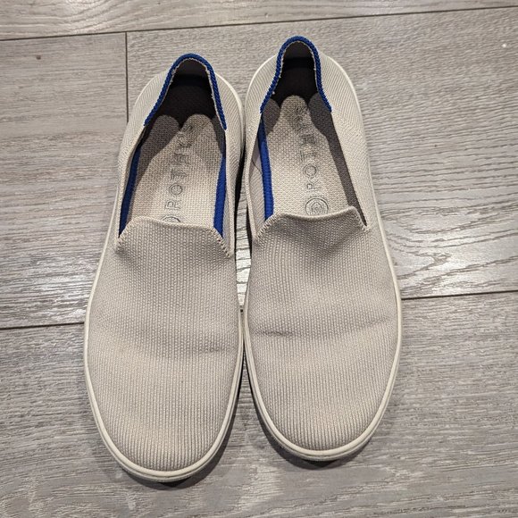 Rothy's Original Slip On Sneaker Sand (5) - Picture 5 of 9